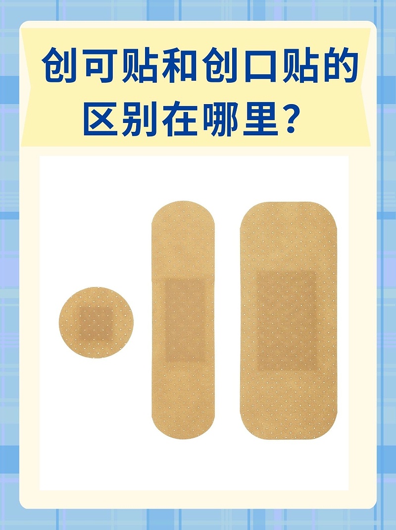 創口貼vs創可貼